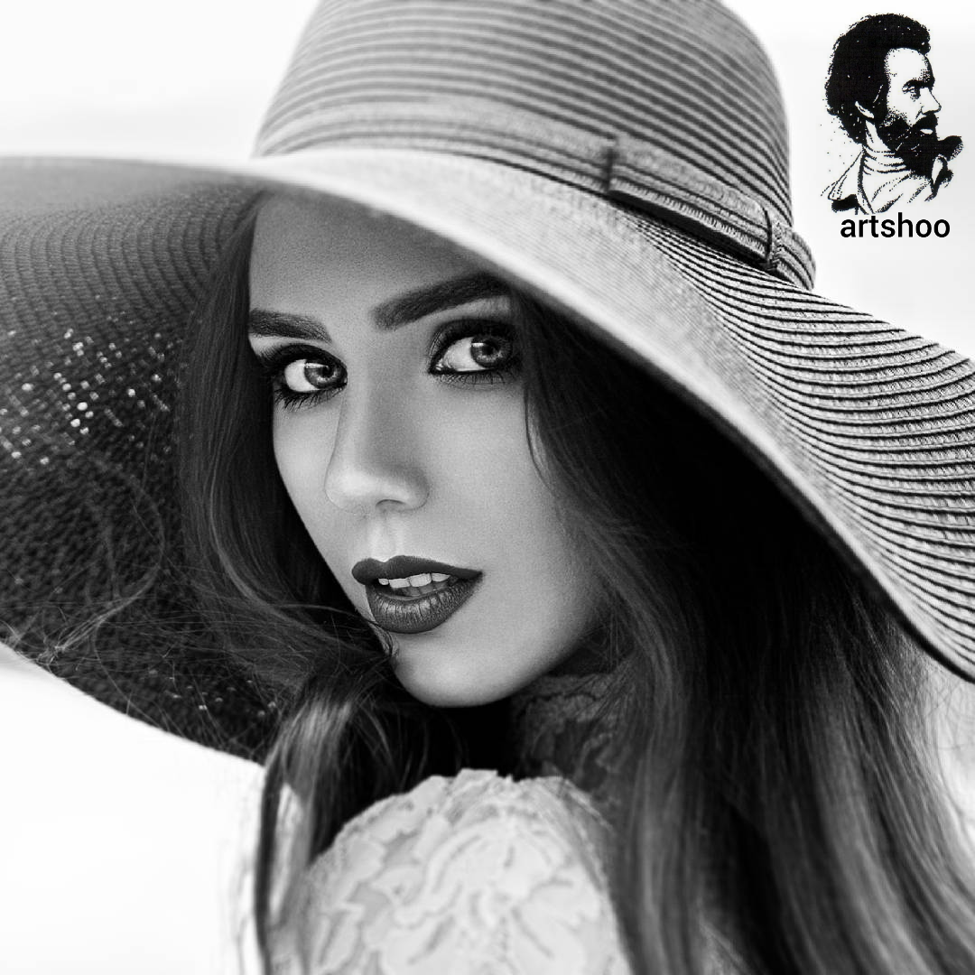 مدل سیاه قلم اورژینال